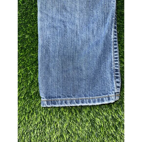 FOSSIL Women’s 29 Slim Boyfriend Jean Cut Blue Denim Jeans Stretch Low Rise - Picture 2 of 7